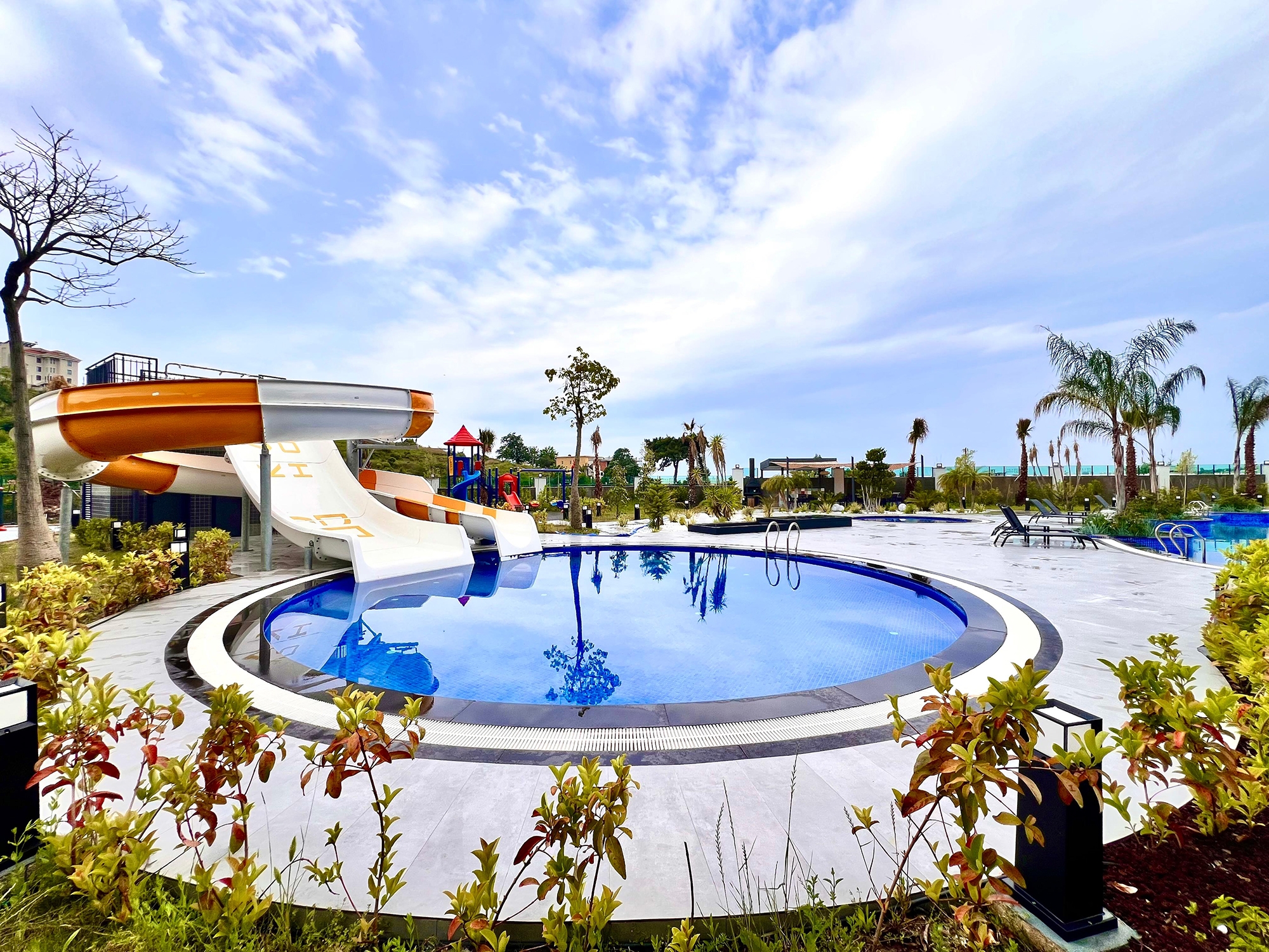 Lyxig 2+1 lägenhet med bergsutsikt, Alanya - Kargicak