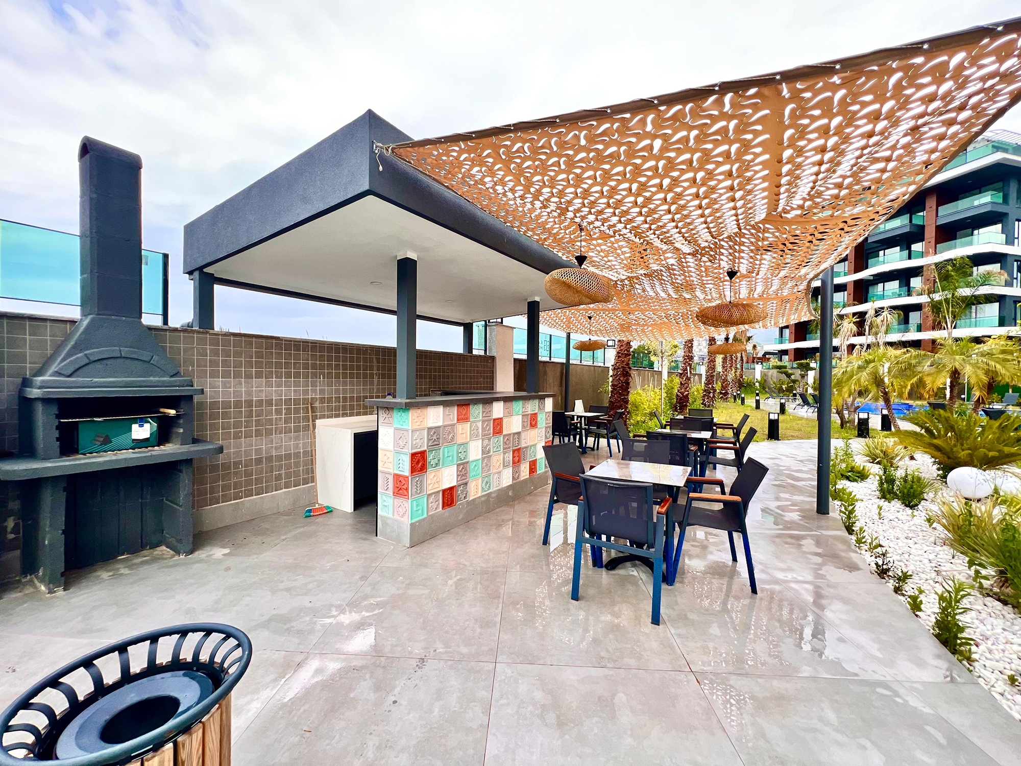 Lyxig 2+1 lägenhet med bergsutsikt, Alanya - Kargicak