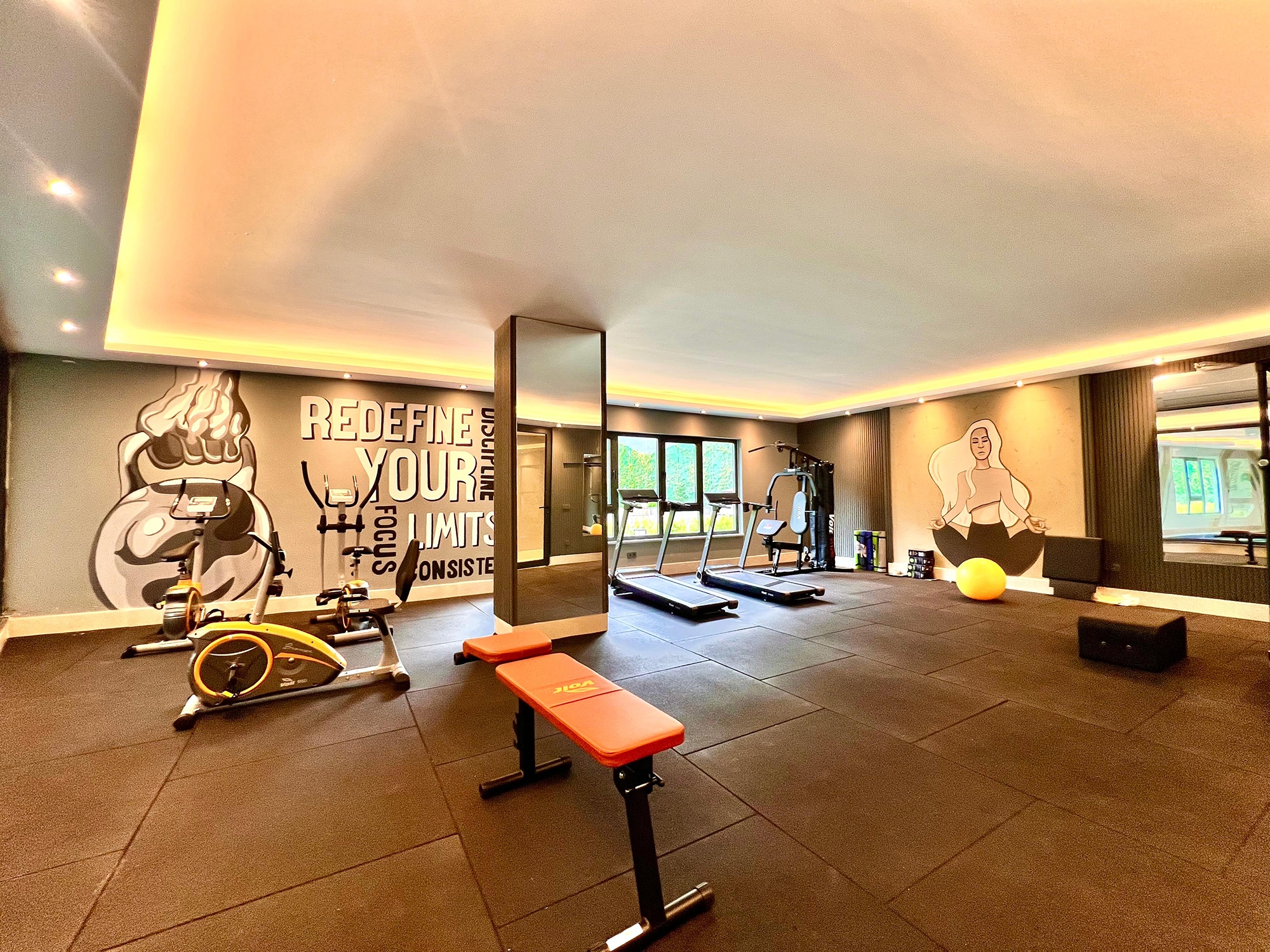 Lyxig 2+1 lägenhet med bergsutsikt, Alanya - Kargicak