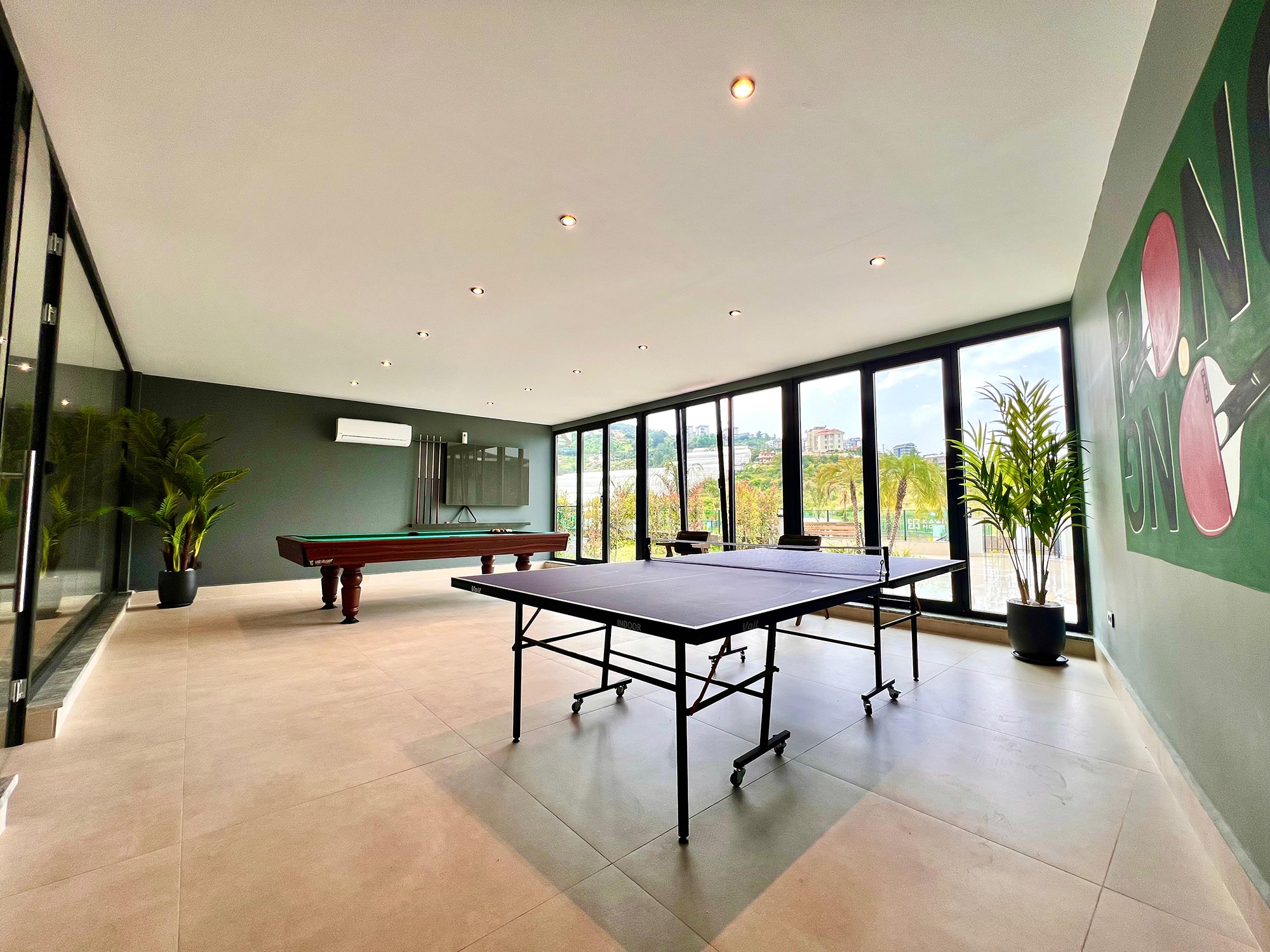 Lyxig 2+1 lägenhet med bergsutsikt, Alanya - Kargicak