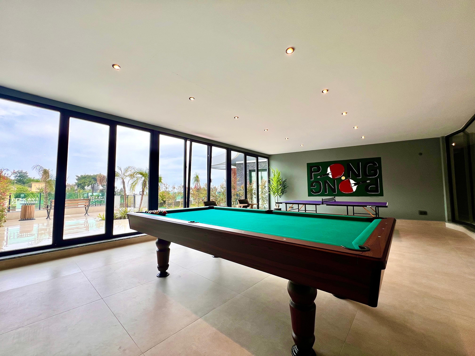 Lyxig 2+1 lägenhet med bergsutsikt, Alanya - Kargicak