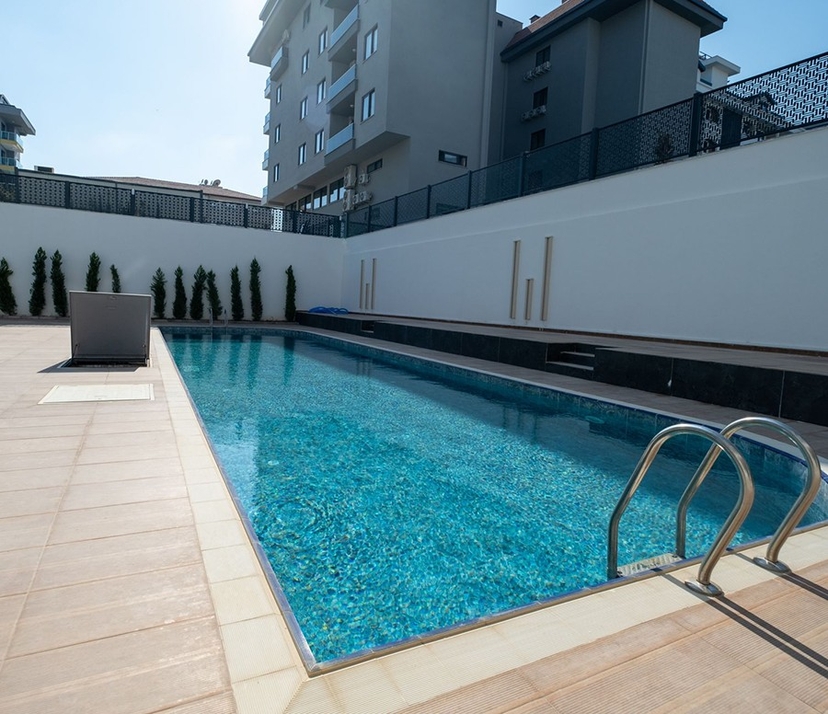 Luxuriöses 1+1 Apartment mit Meerblick und Bergblick, Alanya - Kargicak