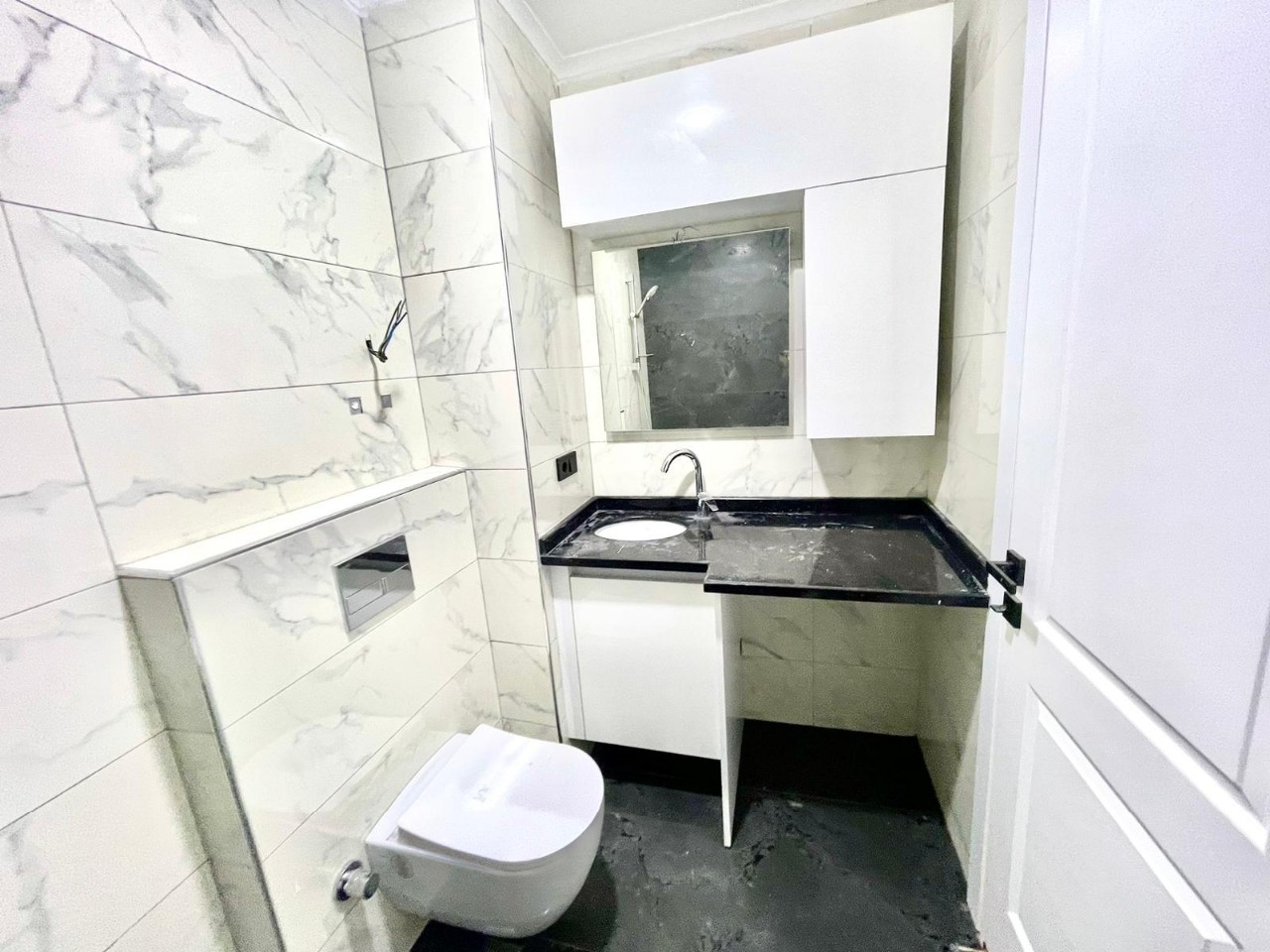 Luxuriöses 1+1 Apartment mit Meerblick und Bergblick, Alanya - Kargicak
