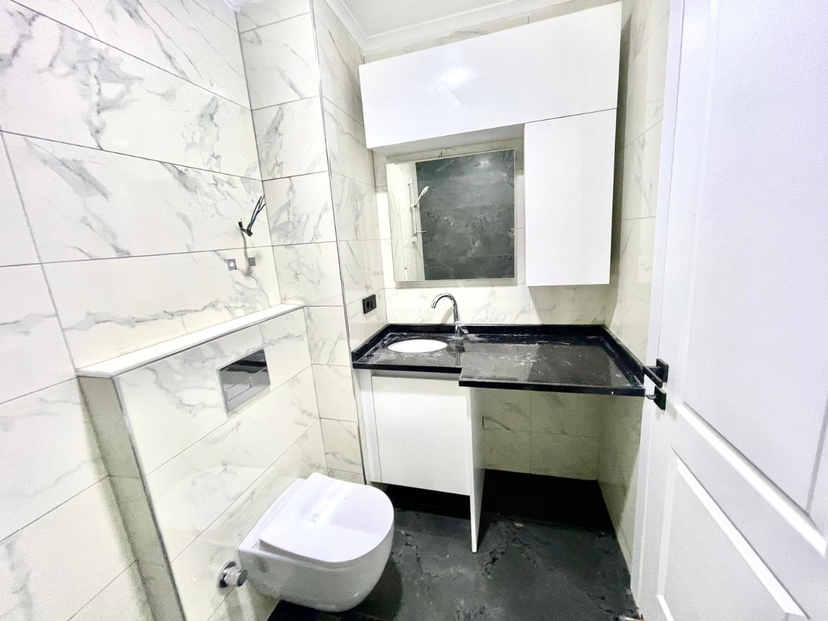 Luxuriöses 1+1 Apartment mit Meerblick und Bergblick, Alanya - Kargicak