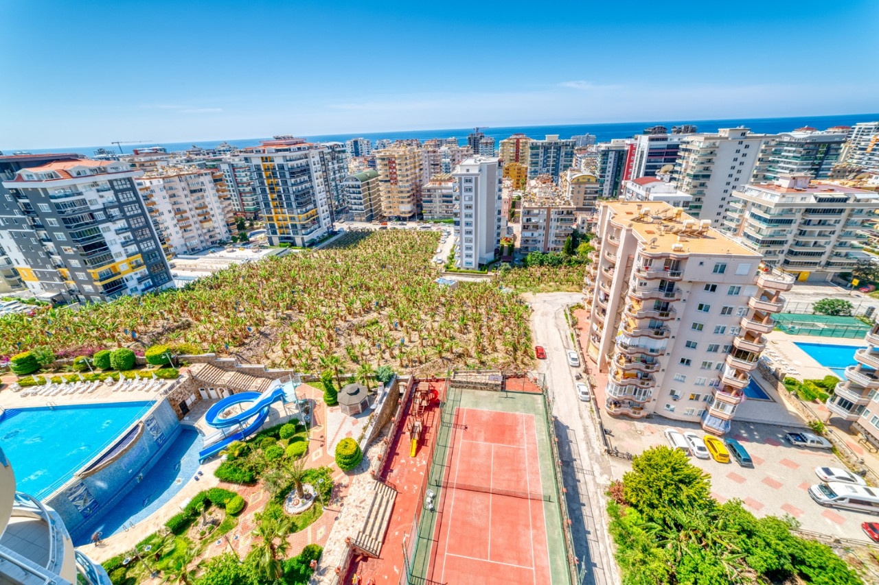 Luxurious 3+1 Apartment with Sea and Mountain Views, Alanya - Mahmutlar