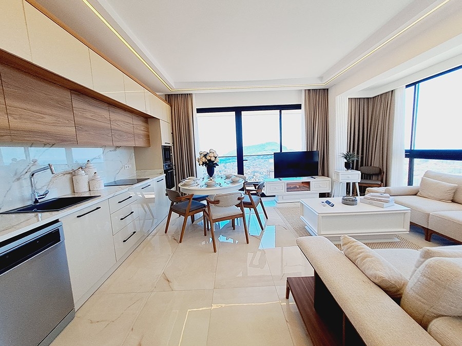 Luxurious 3+1 Apartment with Stunning Views in Alanya