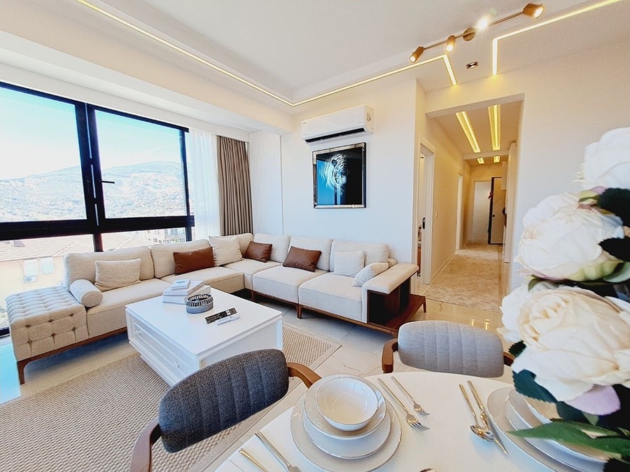Luxurious 3+1 Apartment with Stunning Views in Alanya