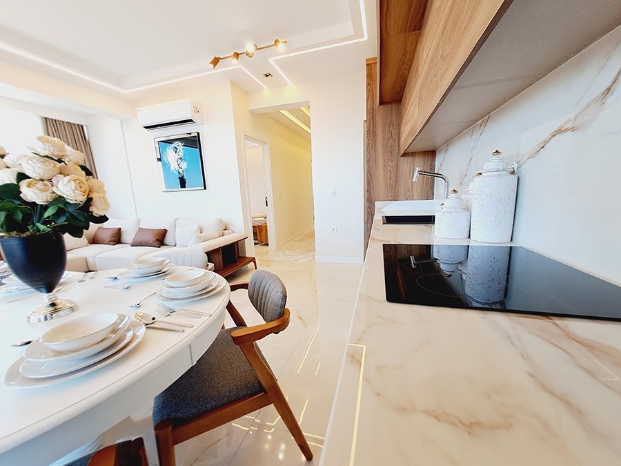 Luxurious 3+1 Apartment with Stunning Views in Alanya