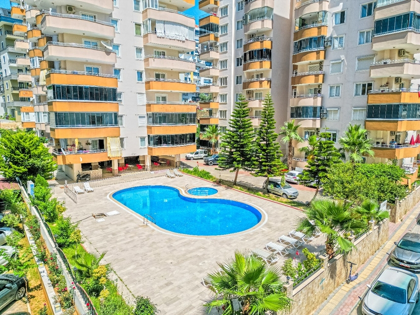 Bergblick 2+1 Wohnung in Mahmutlar, Alanya