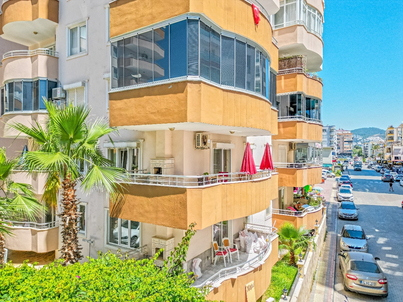 Bergblick 2+1 Wohnung in Mahmutlar, Alanya