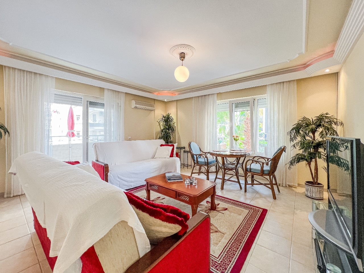 Bergblick 2+1 Wohnung in Mahmutlar, Alanya