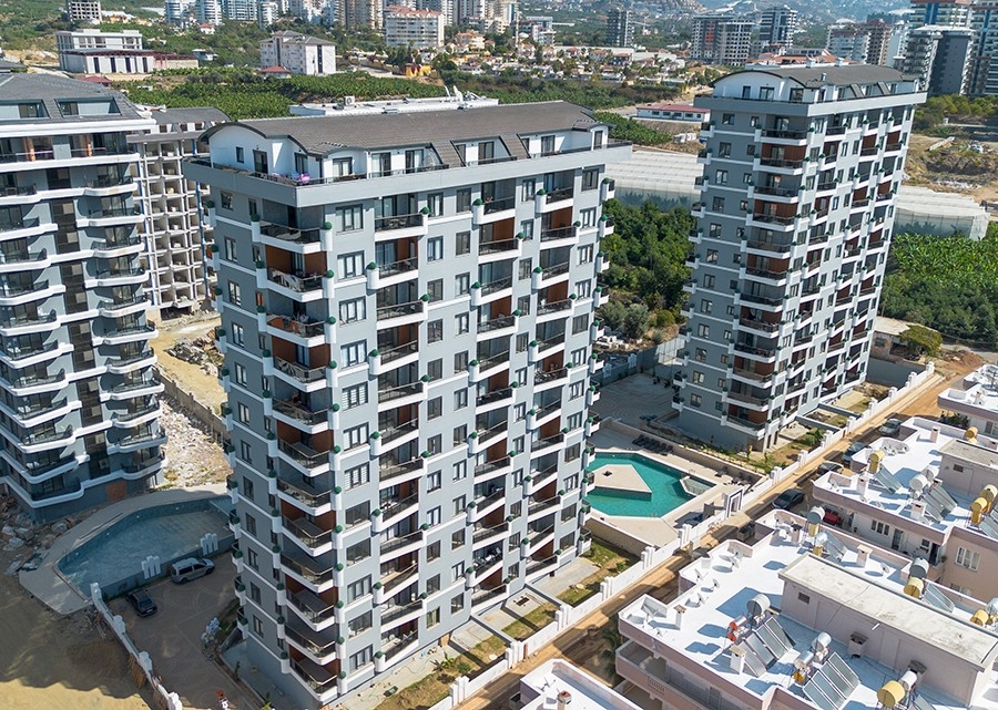 Luxury 1+1 Apartment with Mountain Views, Alanya - Mahmutlar
