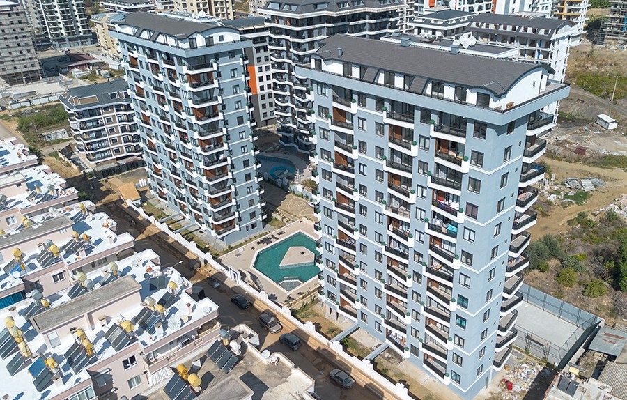 Luxury 1+1 Apartment with Mountain Views, Alanya - Mahmutlar