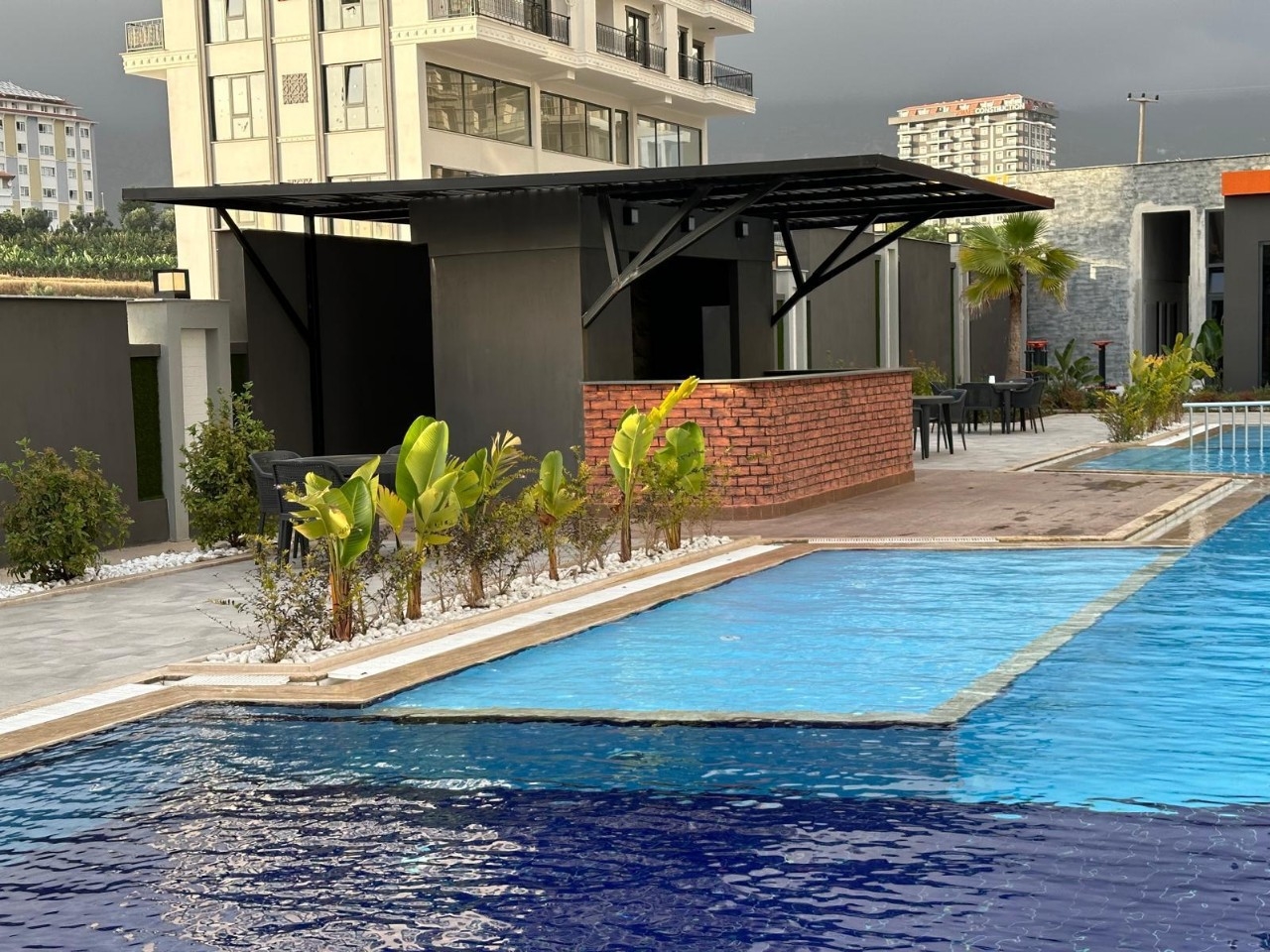 Luxury 1+1 Apartment with Mountain View in Mahmutlar