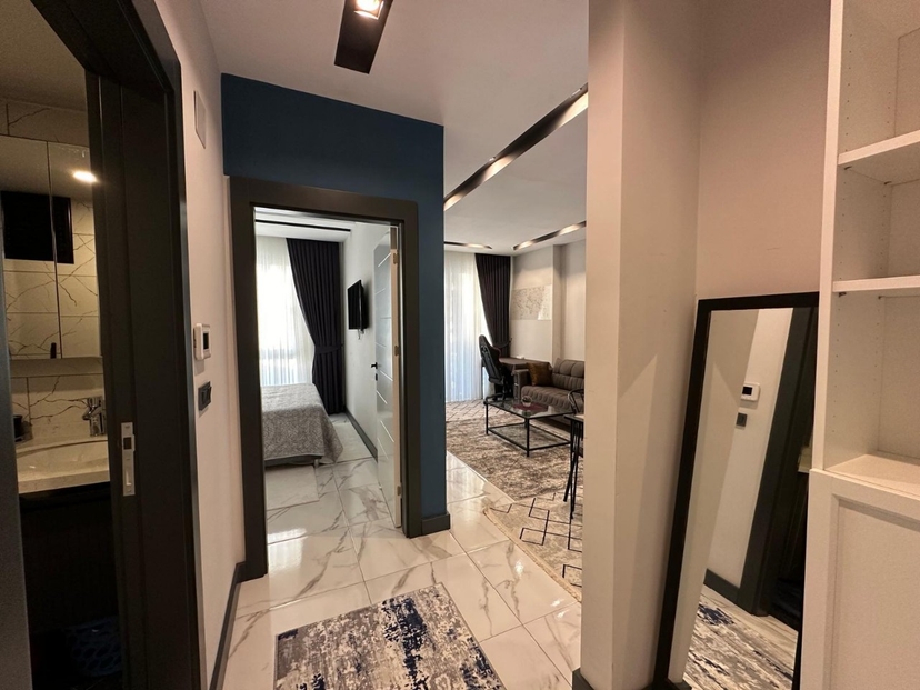 Luxury 1+1 Apartment with Mountain View in Mahmutlar