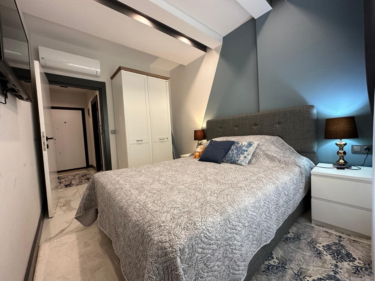 Luxury 1+1 Apartment with Mountain View in Mahmutlar