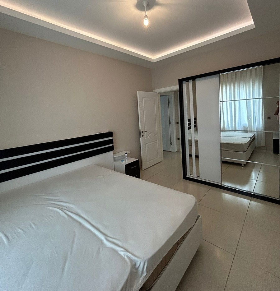 Luxuriöse 2+1 Wohnung mit Bergblick, Alanya