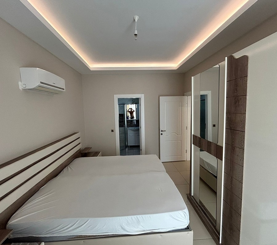 Luxuriöse 2+1 Wohnung mit Bergblick, Alanya