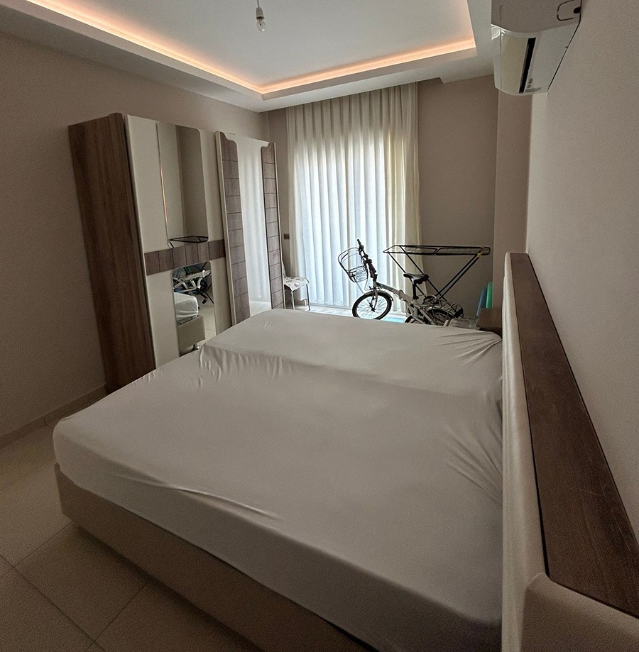 Luxuriöse 2+1 Wohnung mit Bergblick, Alanya