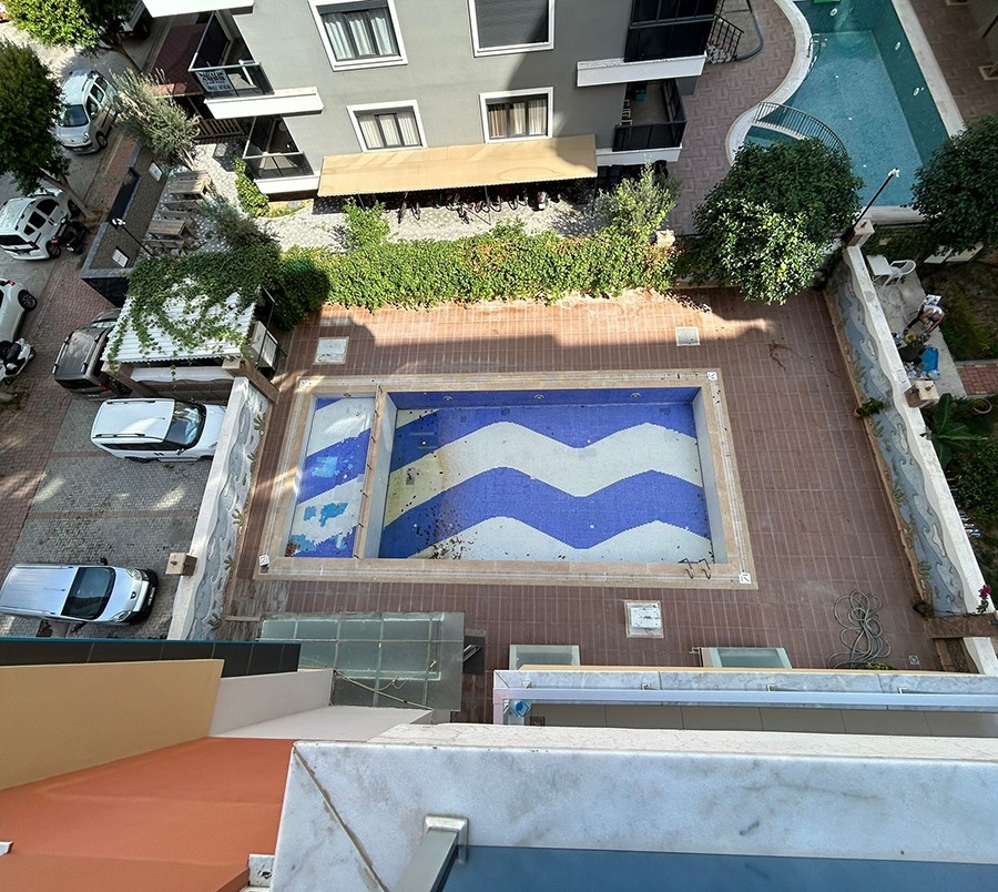 Luxuriöse 2+1 Wohnung mit Bergblick, Alanya