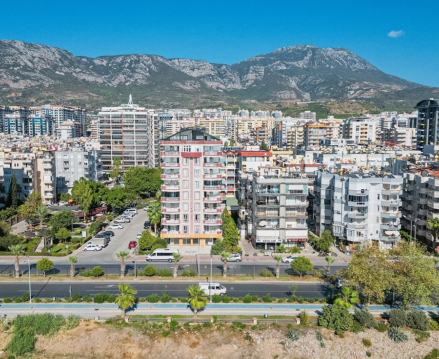 Ylellinen 2+1 huoneistonäkymä merelle ja vuorille, Alanya - Mahmutlar