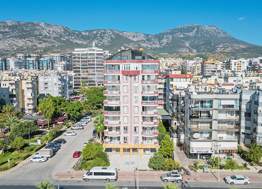Ylellinen 2+1 huoneistonäkymä merelle ja vuorille, Alanya - Mahmutlar