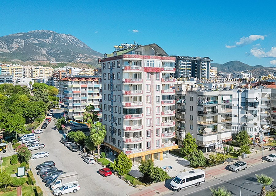 Ylellinen 2+1 huoneistonäkymä merelle ja vuorille, Alanya - Mahmutlar