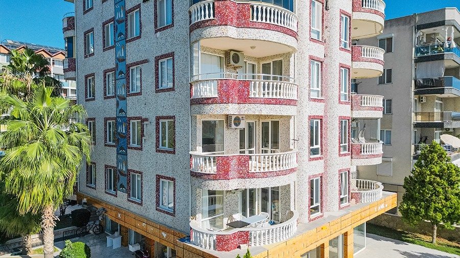 Ylellinen 2+1 huoneistonäkymä merelle ja vuorille, Alanya - Mahmutlar