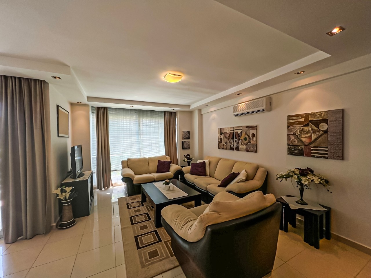 Ylellinen 2+1 Huoneisto Vuorinäköalalla, Alanya - Oba