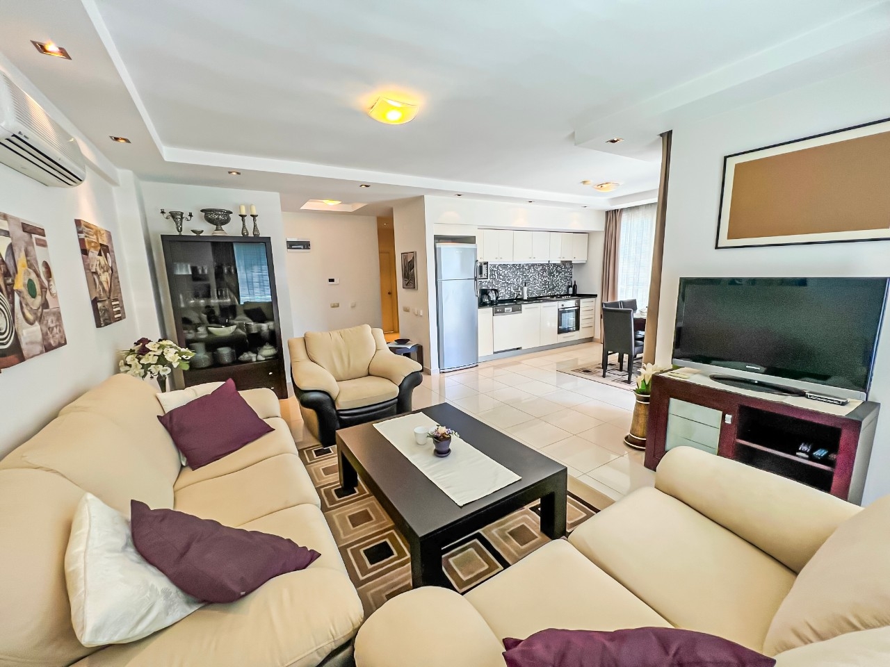 Ylellinen 2+1 Huoneisto Vuorinäköalalla, Alanya - Oba