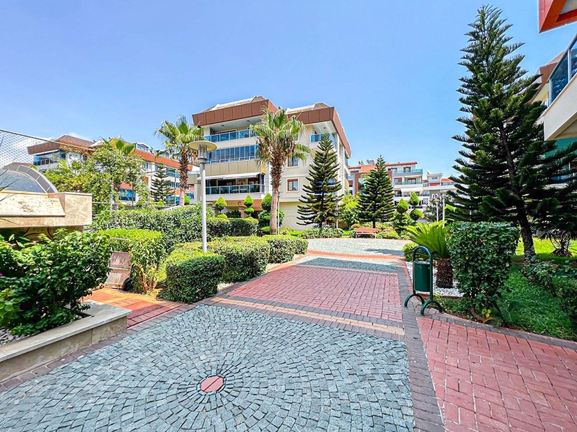 Luxuriöse 2+1 Wohnung mit Bergblick, Alanya - Oba