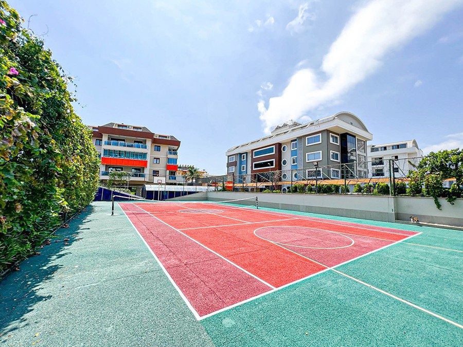 Luxuriöse 2+1 Wohnung mit Bergblick, Alanya - Oba