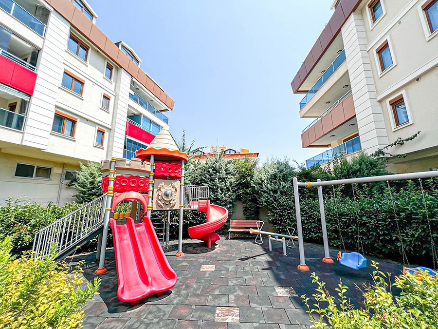 Luxuriöse 2+1 Wohnung mit Bergblick, Alanya - Oba