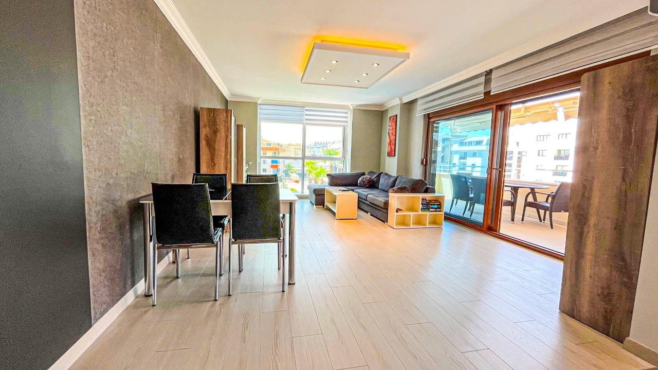Luxuriöse 2+1 Wohnung mit Bergblick, Alanya - Oba