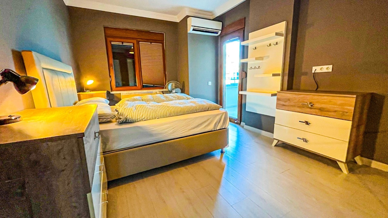 Luxuriöse 2+1 Wohnung mit Bergblick, Alanya - Oba