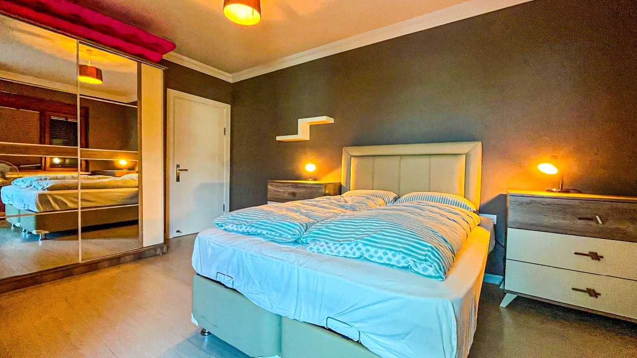Luxuriöse 2+1 Wohnung mit Bergblick, Alanya - Oba