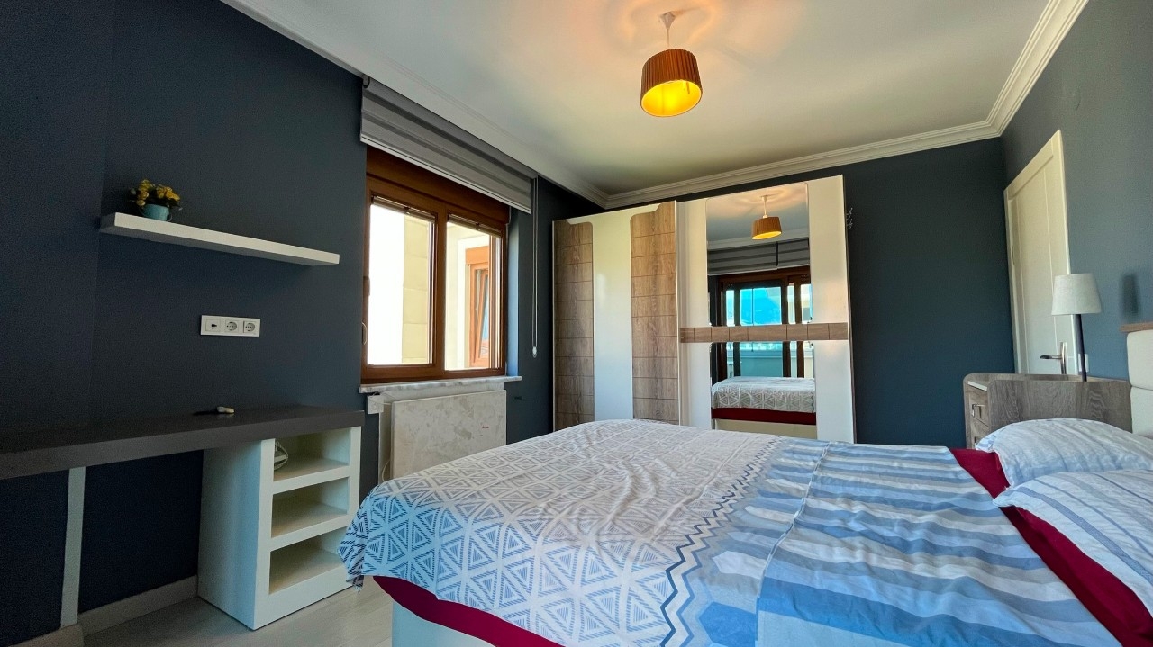 Luxuriöse 2+1 Wohnung mit Bergblick, Alanya - Oba