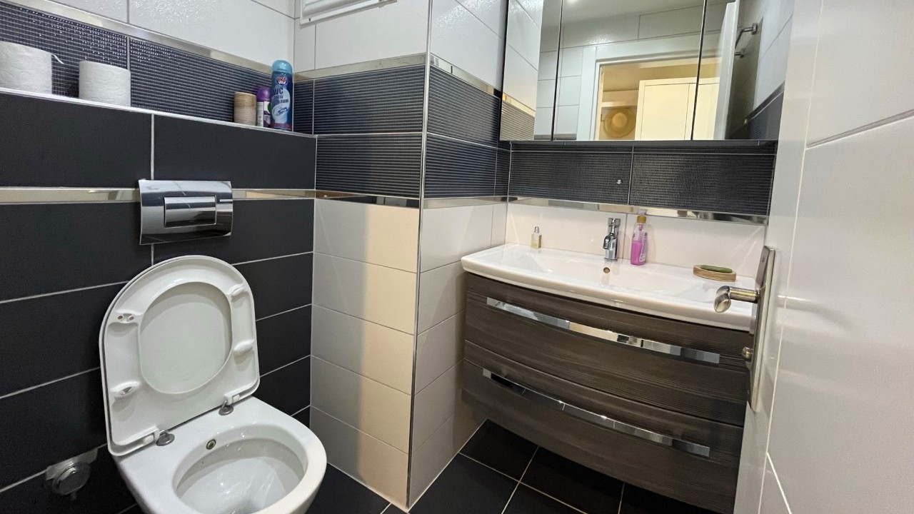 Luxuriöse 2+1 Wohnung mit Bergblick, Alanya - Oba