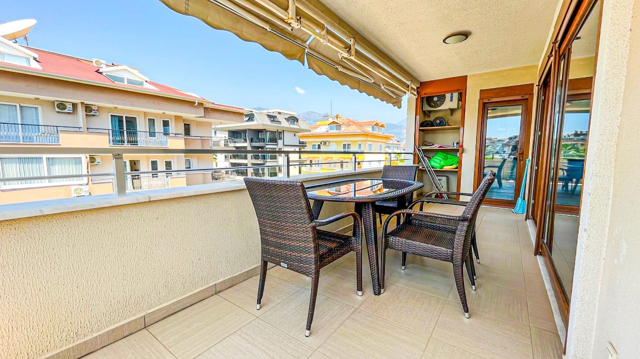 Luxuriöse 2+1 Wohnung mit Bergblick, Alanya - Oba