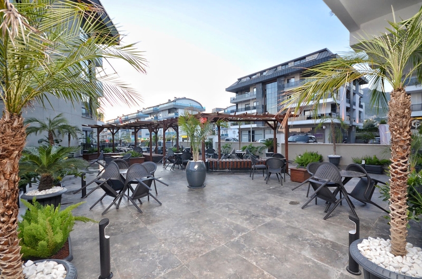 Luksus 1+1 Lejlighed med Bjergudsigt i Alanya - Oba