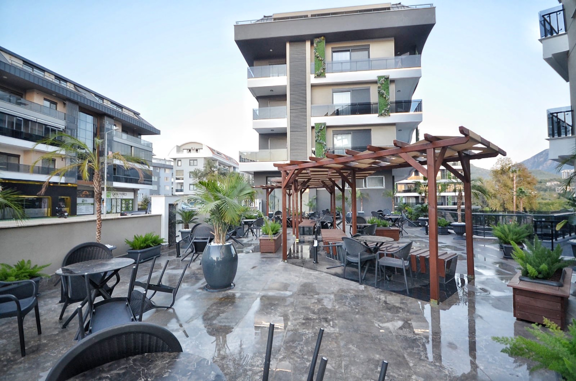 Luksus 1+1 Lejlighed med Bjergudsigt i Alanya - Oba
