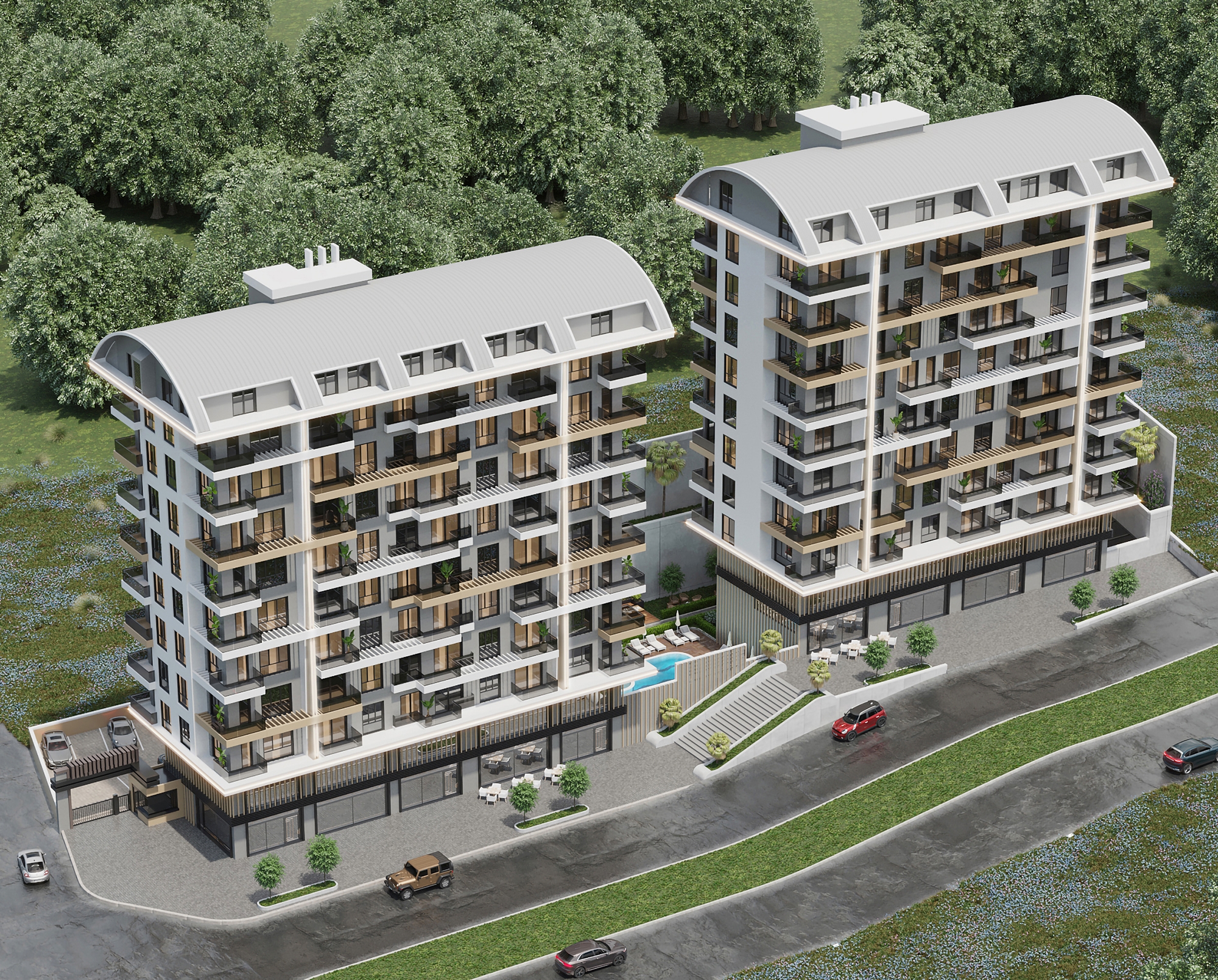 Luksuriøs 3+1 Penthouse med Hav- og Fjellutsikt
