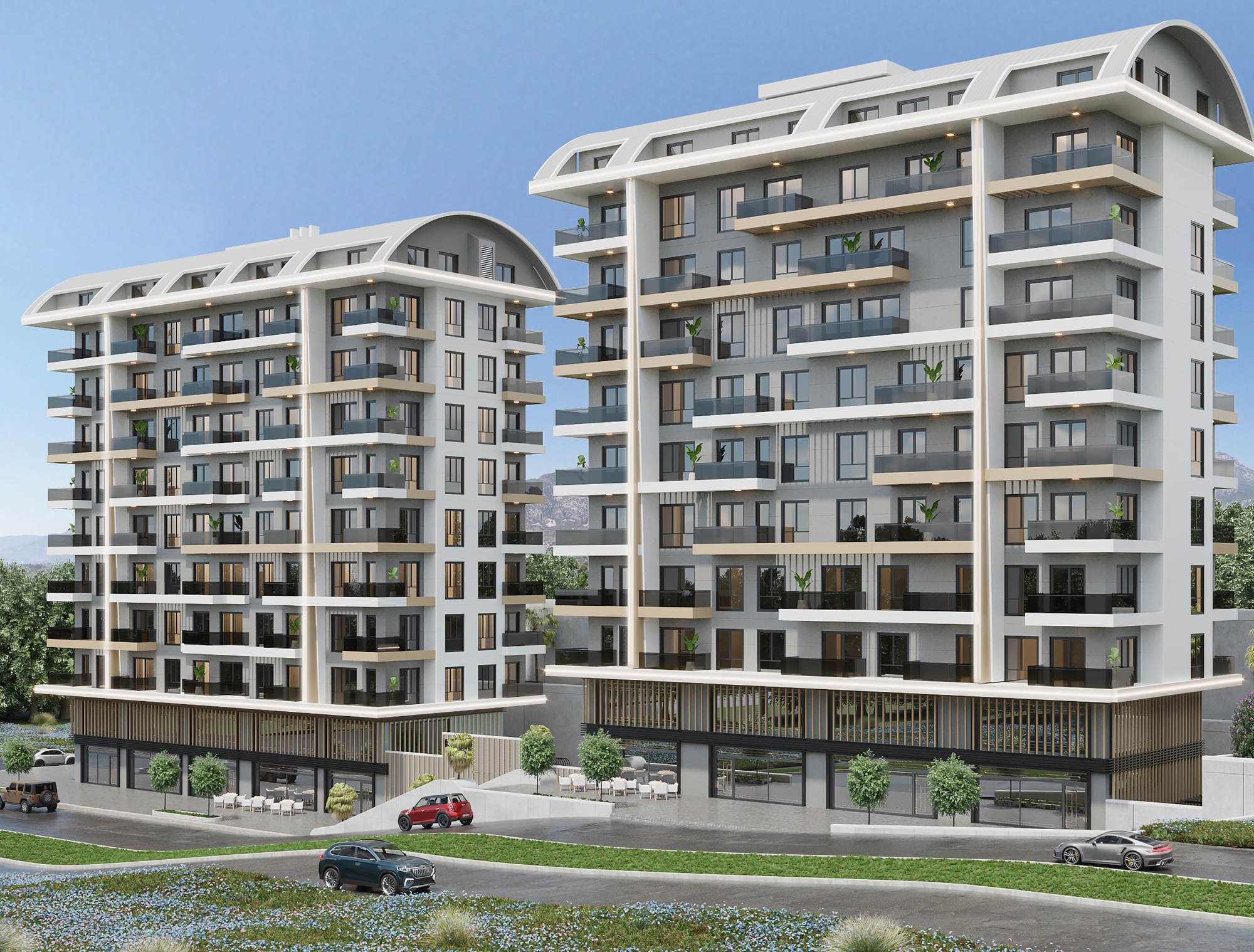 Luksuriøs 3+1 Penthouse med Hav- og Fjellutsikt