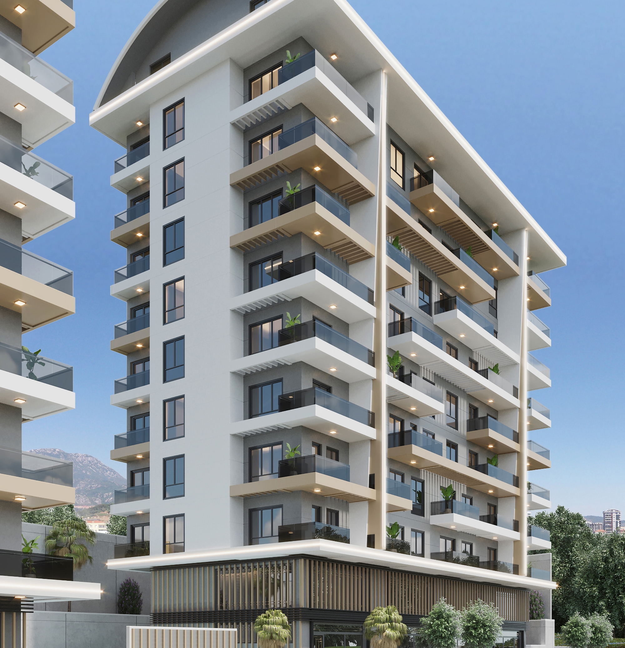 Luksuriøs 3+1 Penthouse med Hav- og Fjellutsikt
