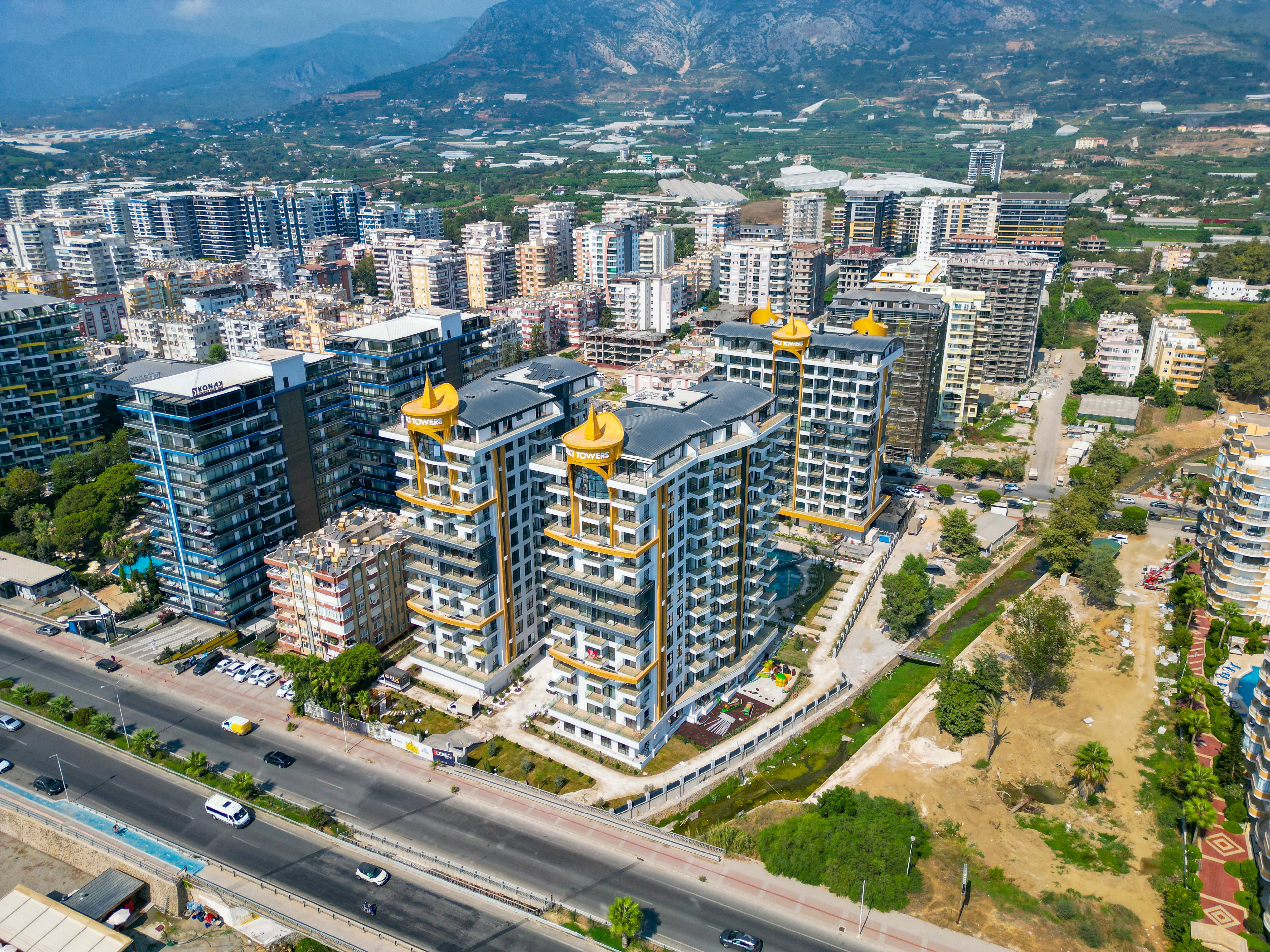 Ylellinen 2+1 Huoneisto upeilla näkymillä, Alanya-Mahmutlar