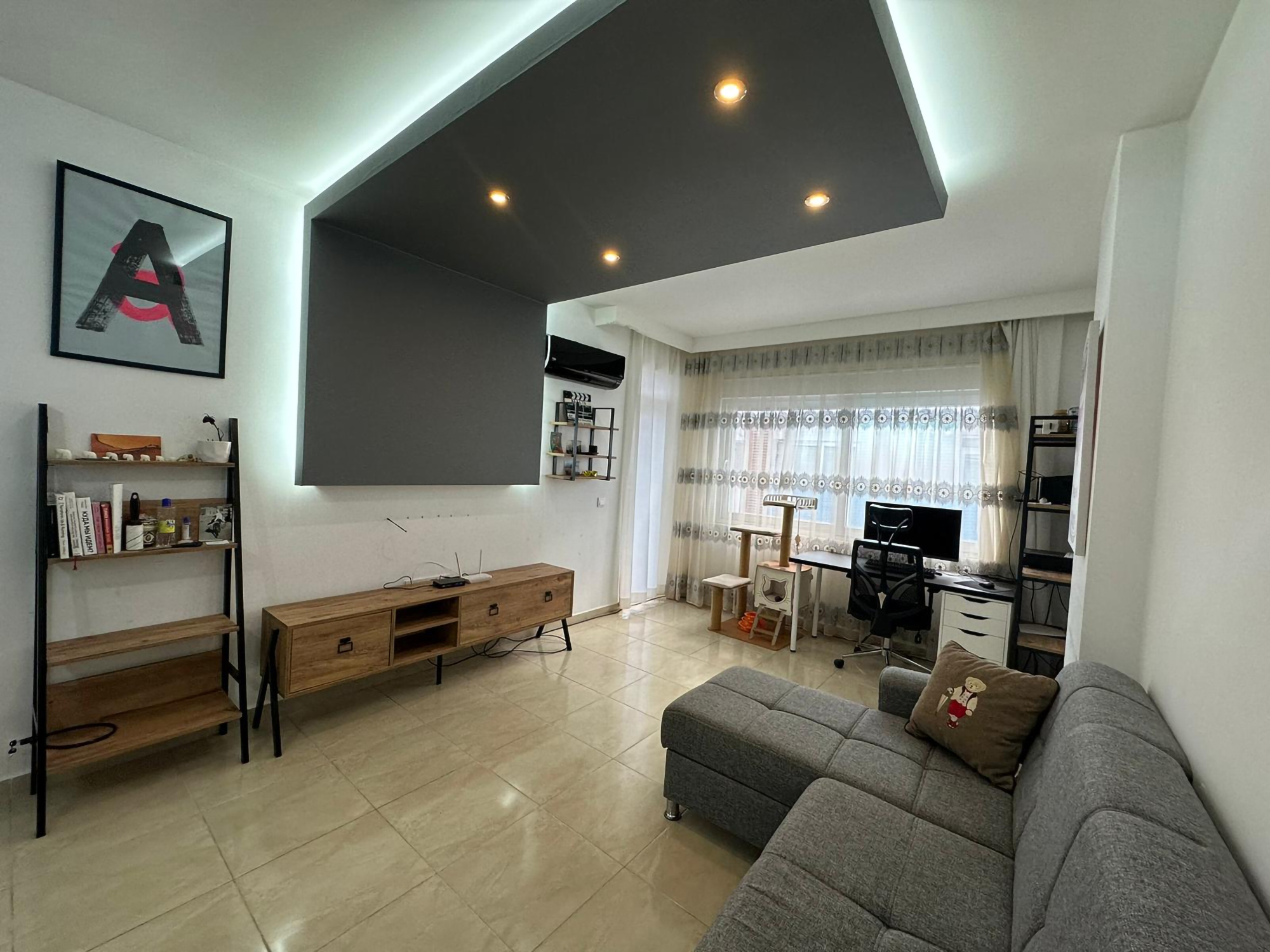 Moderne 1+1 Leilighet med Fjellutsikt, Alanya