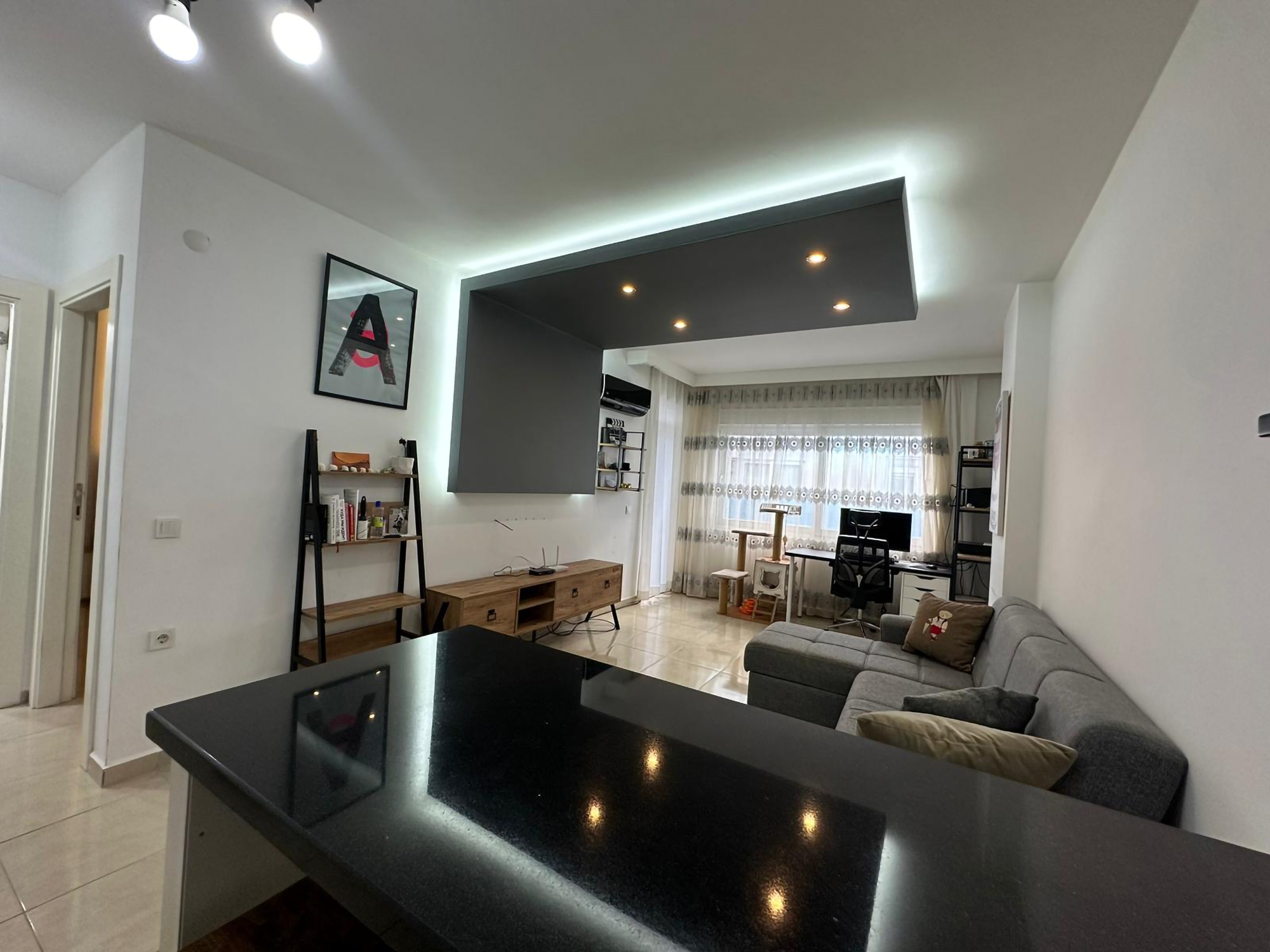 Moderne 1+1 Leilighet med Fjellutsikt, Alanya