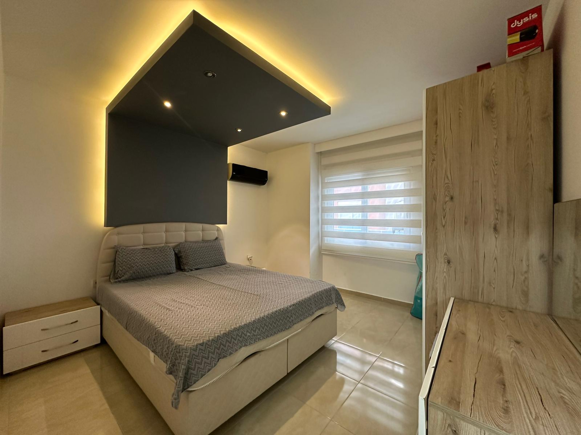 Moderne 1+1 Leilighet med Fjellutsikt, Alanya