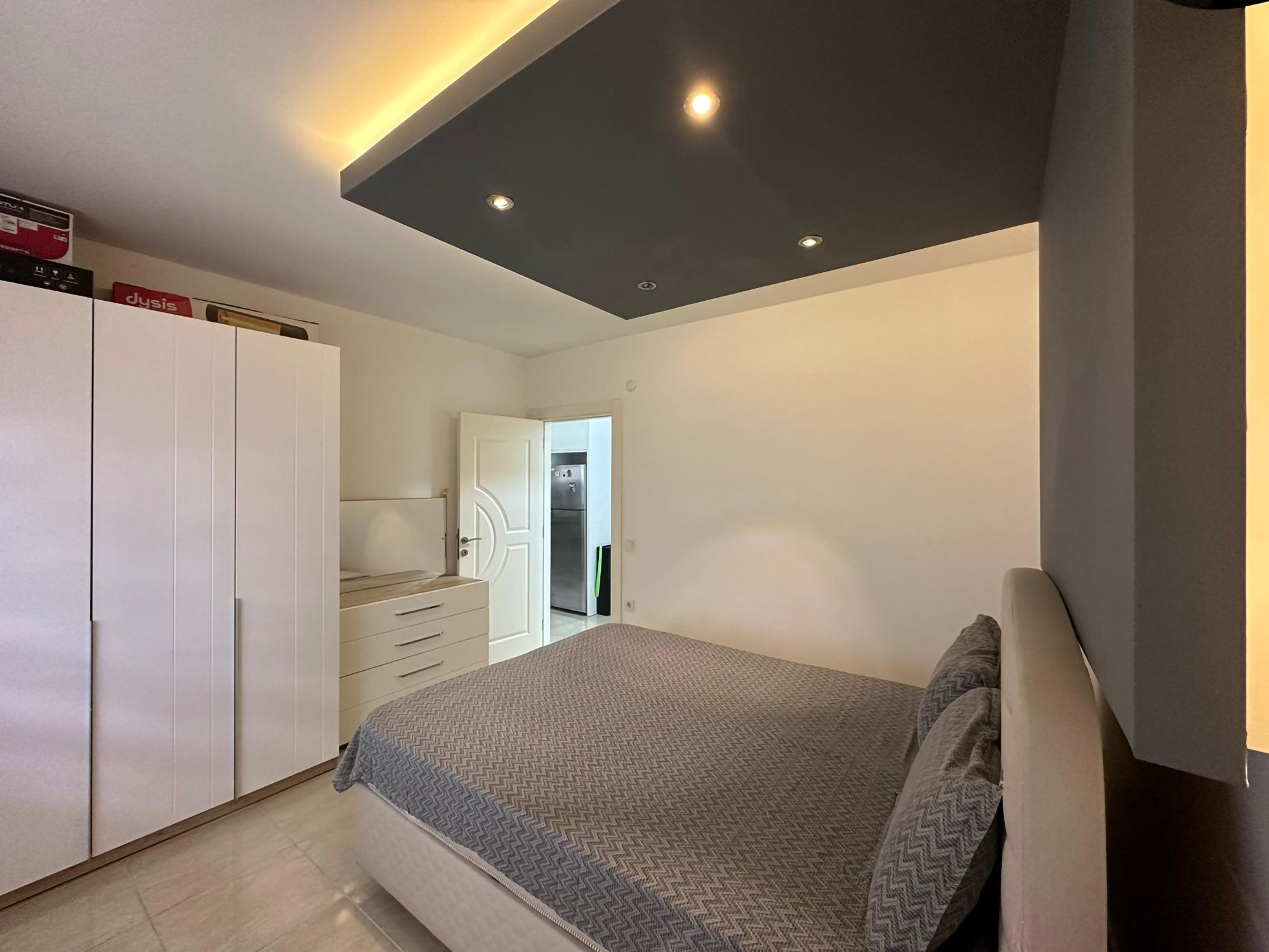 Moderne 1+1 Leilighet med Fjellutsikt, Alanya