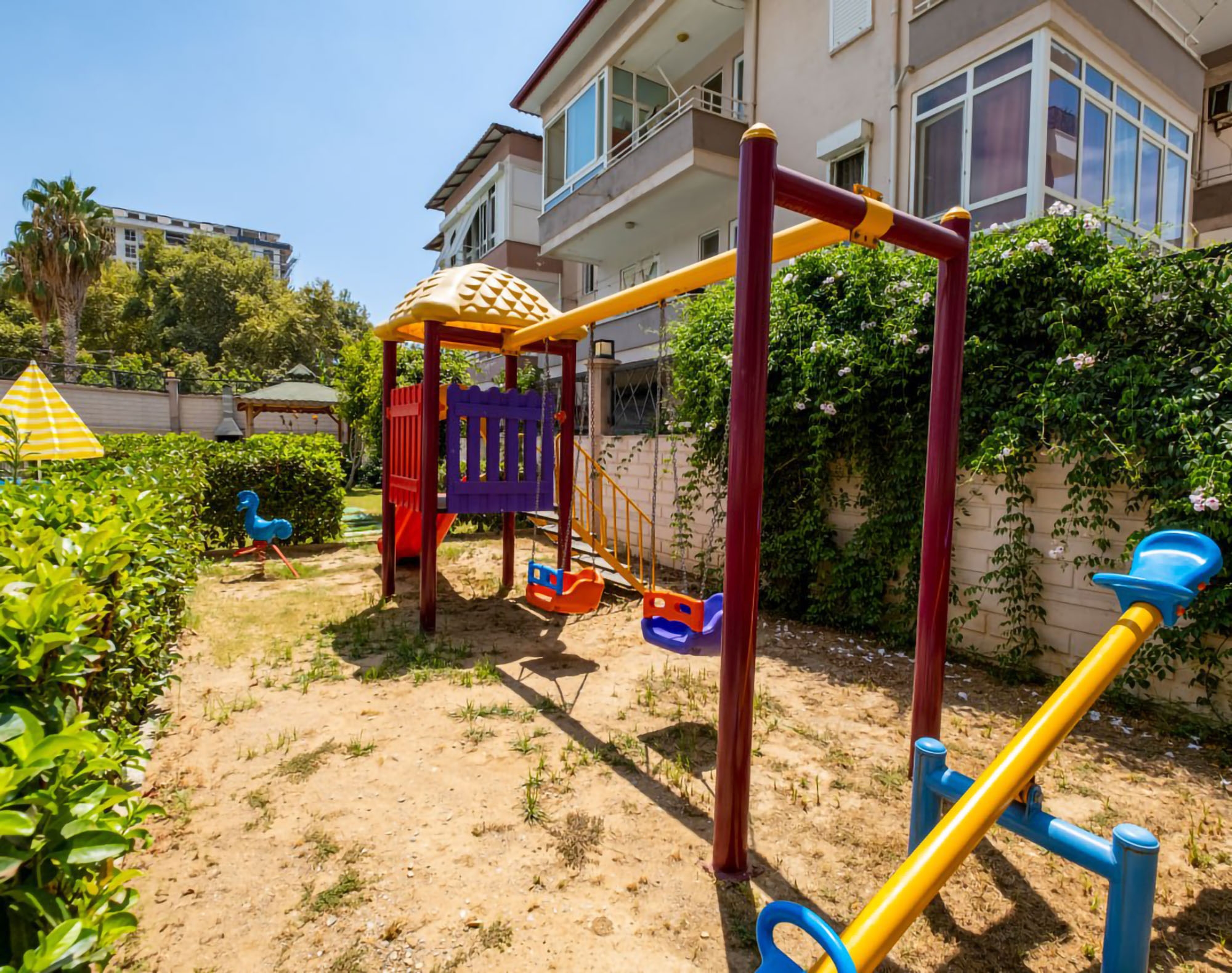 Luxuriöse 3+1 Wohnung mit Bergblick, Alanya - Mahmutlar